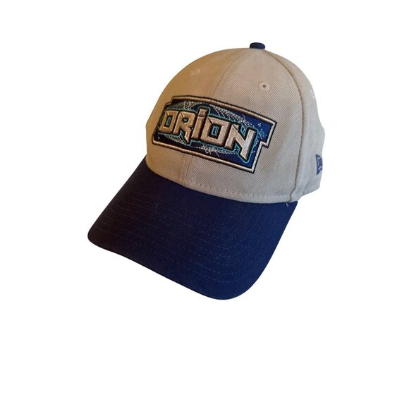 New Era 9Forty Orion Kings Island Adjustable Gray & Blue Polyester Cap - Picture 1 of 5